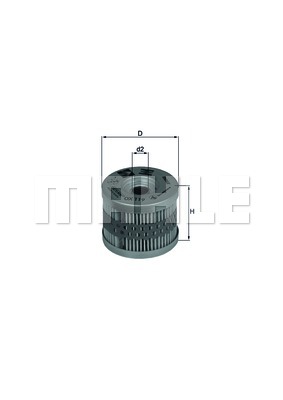 Filtr oleju MAHLE OX 119