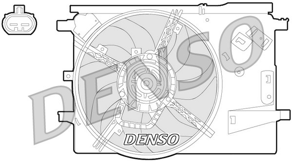 Wentylator DENSO DER09053