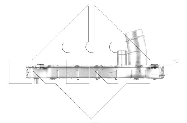 Chłodnica powietrza intercooler NRF 30784