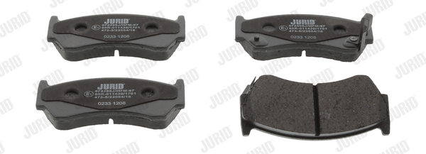 Klocki hamulcowe JURID 572396J