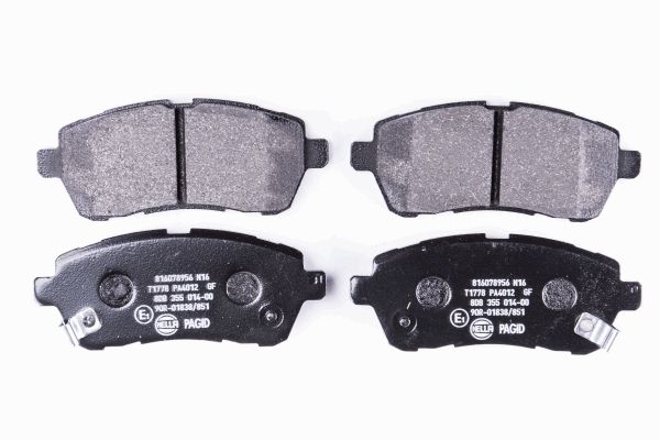 Klocki hamulcowe HELLA 8DB 355 014-001