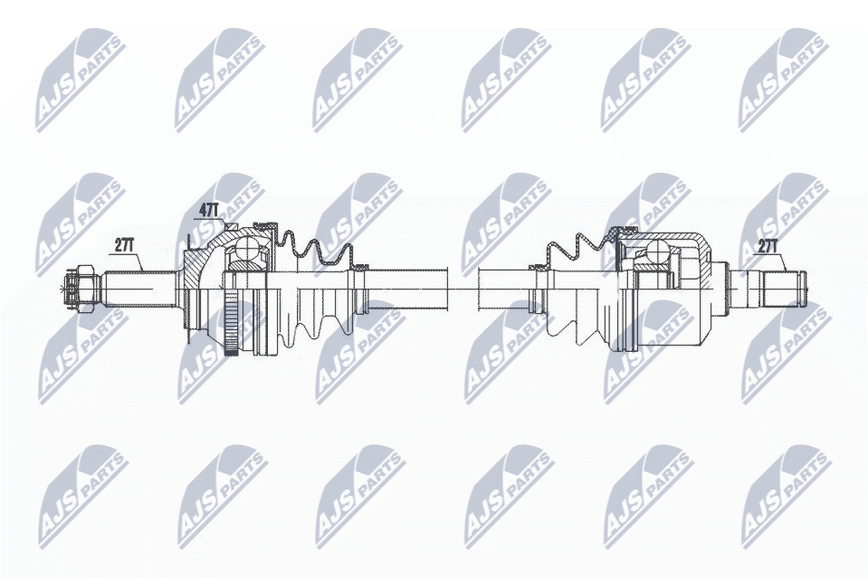 Wał napędowy NTY NPW-HY-609