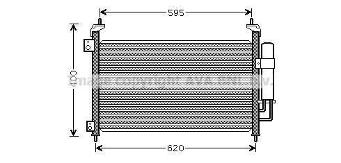 Skraplacz klimatyzacji AVA QUALITY COOLING HD5213D