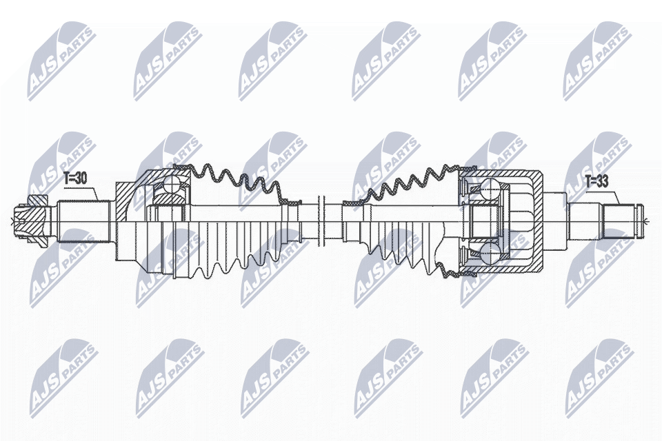 Wał napędowy NTY NPW-AR-018