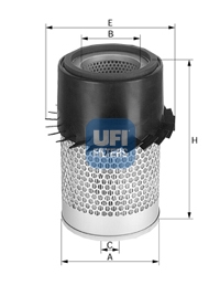 Filtr powietrza UFI 27.219.00