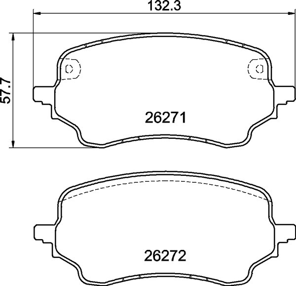 Klocki hamulcowe BREMBO P 24 236