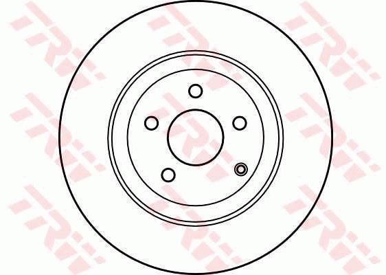 Tarcza hamulcowa TRW DF4148S