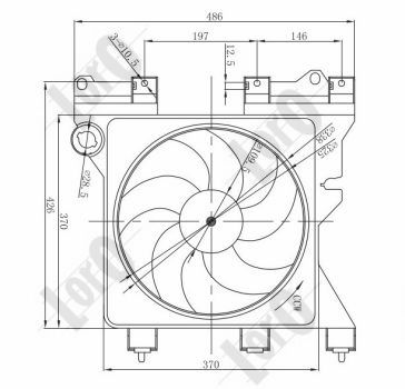 Wentylator ABAKUS 009-014-0010