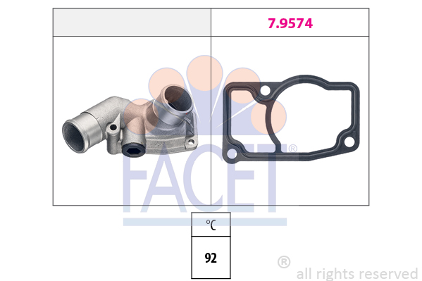 Termostat FACET 7.8832