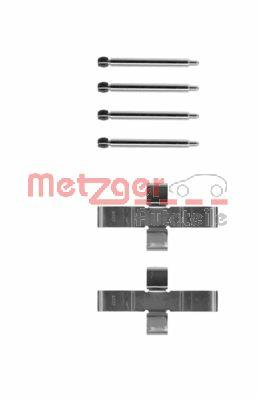 Zestaw akcesoriów montażowych  klocków hamulcowych METZGER 109-1004