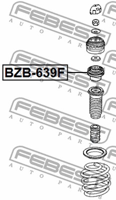 Łożysko walcowe mocowania amortyzatora FEBEST BZB-639F