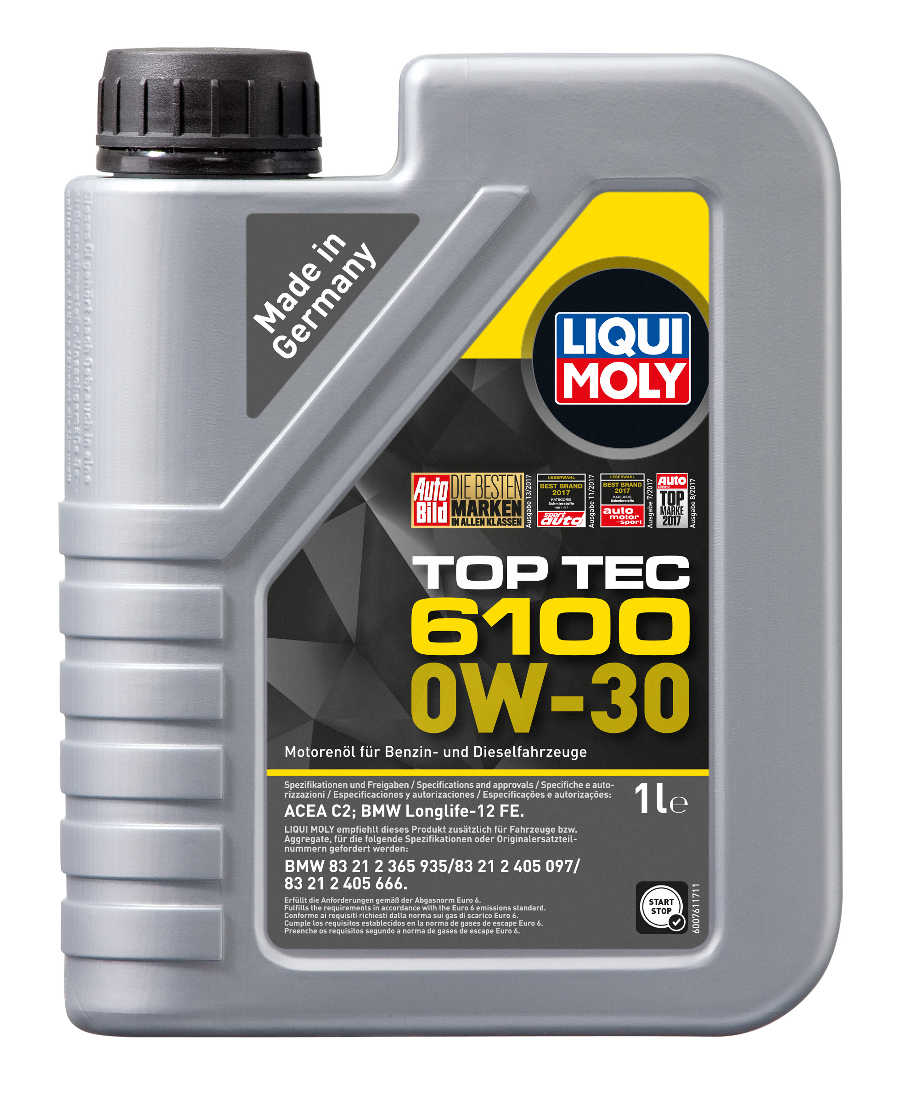Top Tec 6100 0W-30 1L LIQUI MOLY 20777