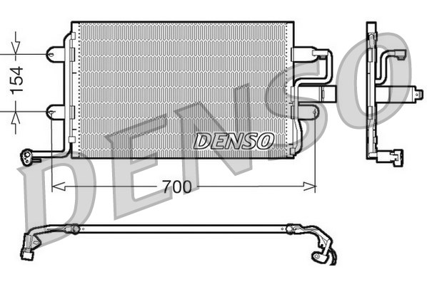 Skraplacz klimatyzacji DENSO DCN32017