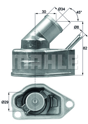 Termostat BEHR TI 10 92