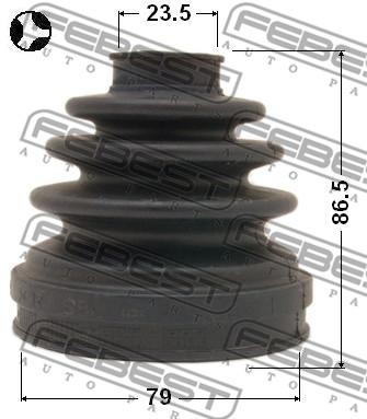 Osłona przegubu FEBEST 0215-071T