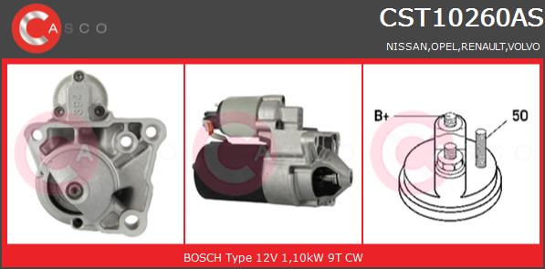 Rozrusznik CASCO CST10260AS