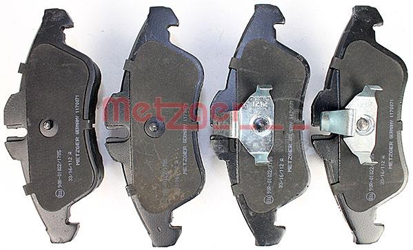 Klocki hamulcowe METZGER 1170071