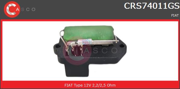 Opornik wentylatora CASCO CRS74011GS