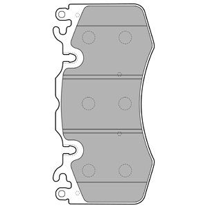 Klocki hamulcowe DELPHI LP2187