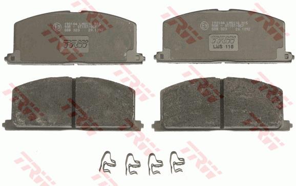 Klocki hamulcowe TRW GDB323