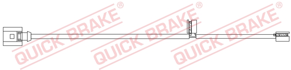 Czujnik zużycia klocków QUICK BRAKE WS 0411 A