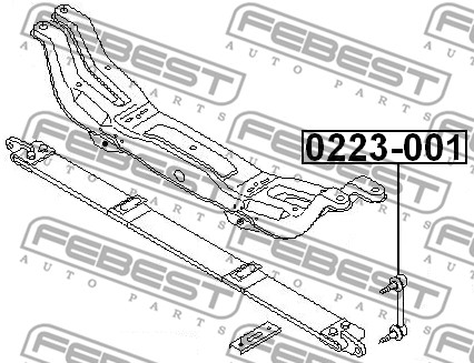 Łącznik stabilizatora FEBEST 0223-001