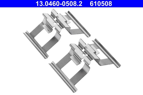 Zestaw akcesoriów montażowych  klocków hamulcowych ATE 13.0460-0508.2