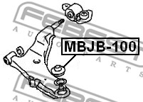 Zestaw naprawczy przegubu FEBEST MBJB-100