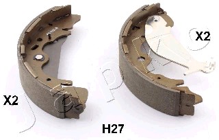 Zestaw szczęk hamulcowych JAPKO 55H27