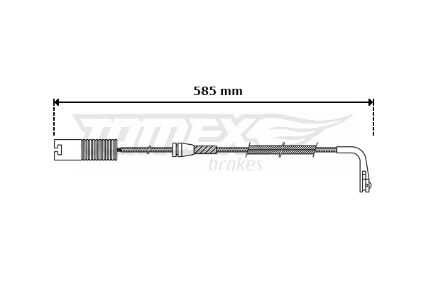 Czujnik zużycia klocków TOMEX BRAKES TX 30-35