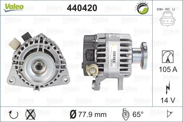 Alternator VALEO 440420