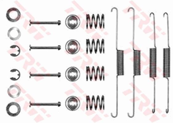 Zestaw dodatków do szczęk hamulcowych TRW SFK110