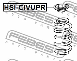 Sprężyna talerzowa FEBEST HSI-CIVUPR