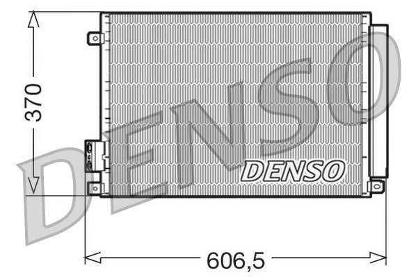 Skraplacz klimatyzacji DENSO DCN09045
