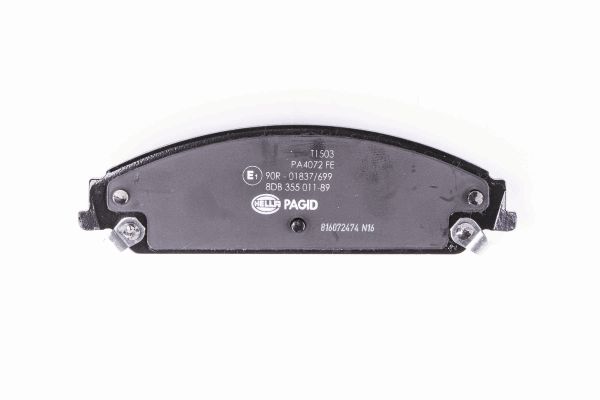 Klocki hamulcowe HELLA 8DB 355 011-891