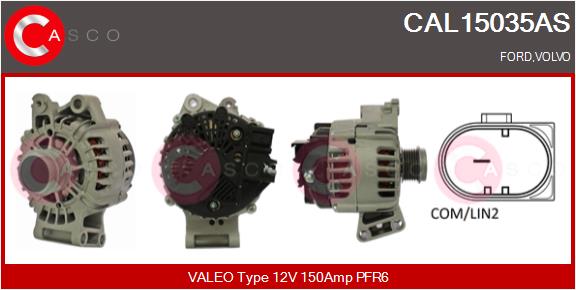 Alternator CASCO CAL15035AS