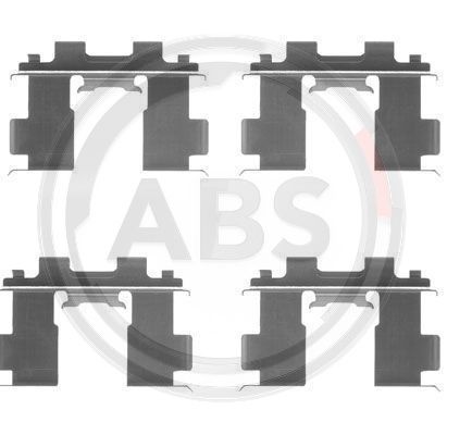 Zestaw akcesoriów montażowych  klocków hamulcowych A.B.S. 1205Q