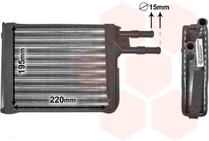Nagrzewnica VAN WEZEL 09006128