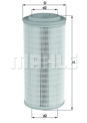 Filtr powietrza KNECHT LX 1595