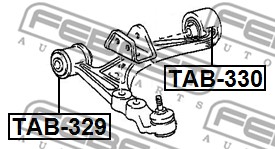 Tuleja wahacza FEBEST TAB-330