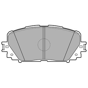 Klocki hamulcowe DELPHI LP2123