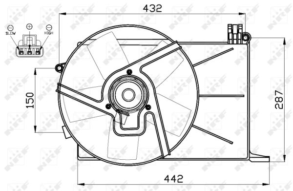 Wentylator NRF 47459