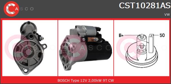 Rozrusznik CASCO CST10281AS