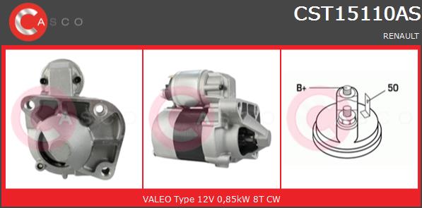 Rozrusznik CASCO CST15110AS