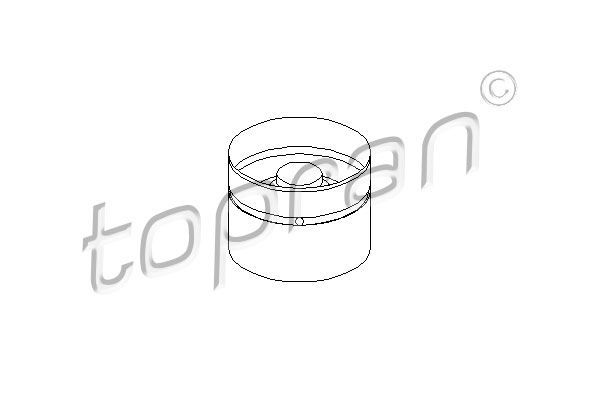 Popychacz zaworu TOPRAN 721 596