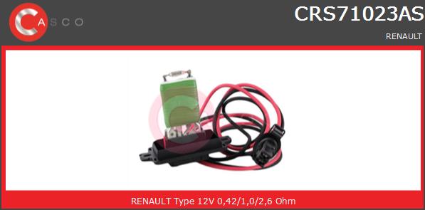 Opornik wentylatora CASCO CRS71023AS