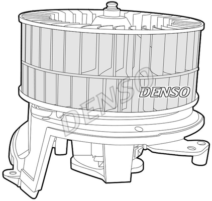 Wentylator wnętrza DENSO DEA17004