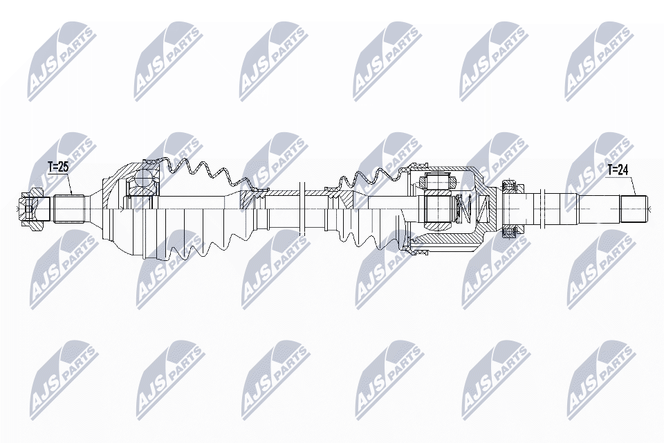 Filtr sadzy / filtr cząstek stałych, układ wydechowy NTY DPF-ME-013