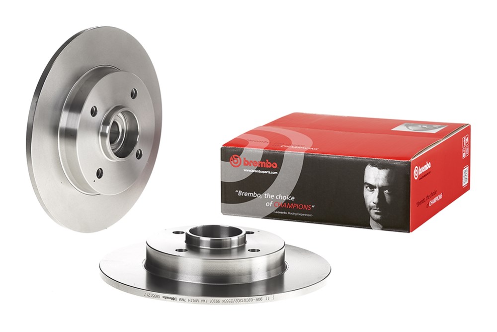 Tarcza hamulcowa BREMBO 08.9512.17