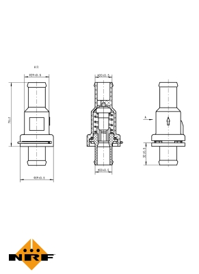 Termostat NRF 725166